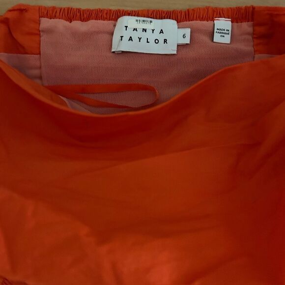 Tanya Taylor Alondra Puff Sleeve Cotton Crop Top Size 6 - Picture 11 of 11